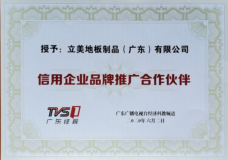 广东经视－信用企业品牌推广合作伙伴